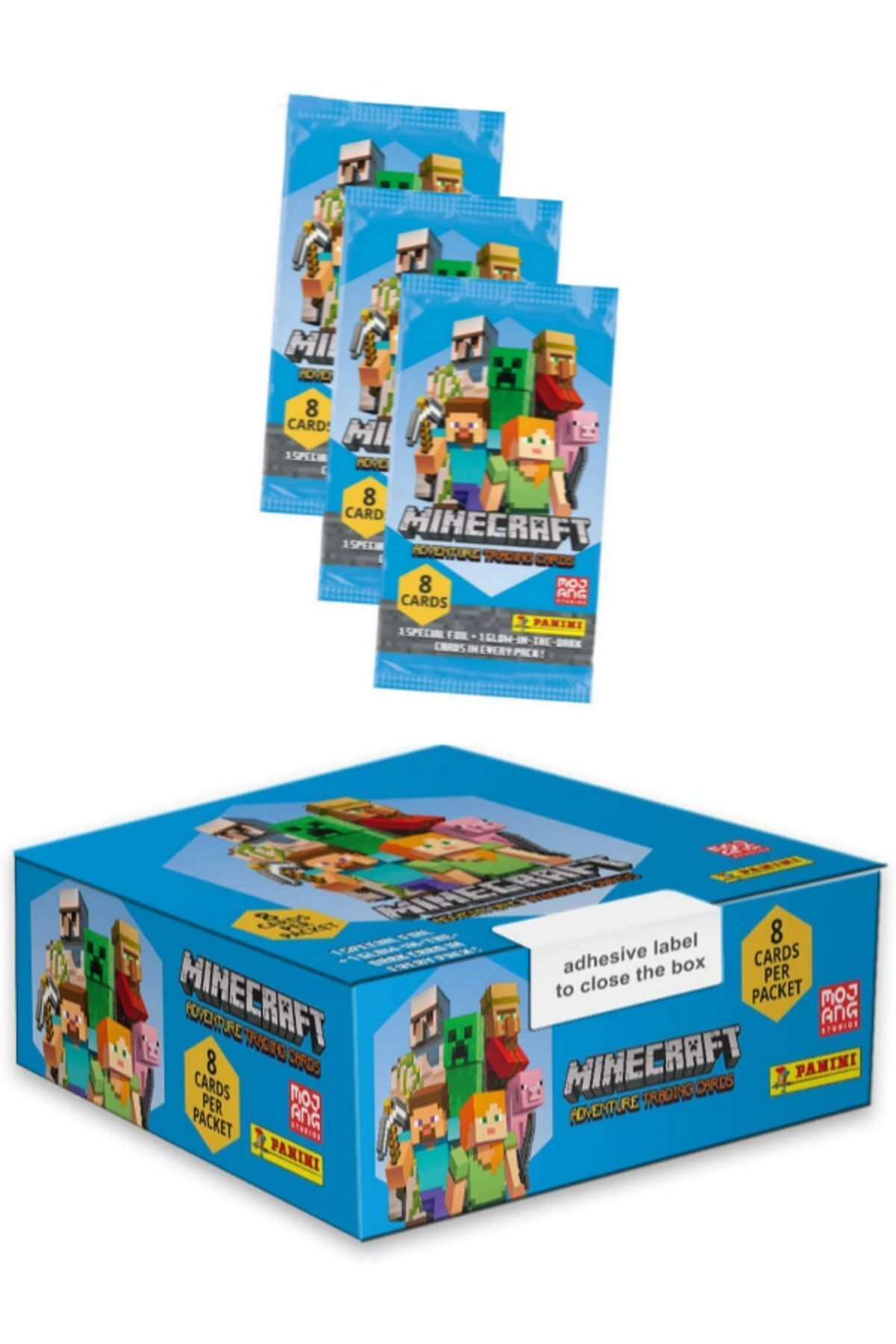 Panini Minecraft Trading Card - 3 Packs