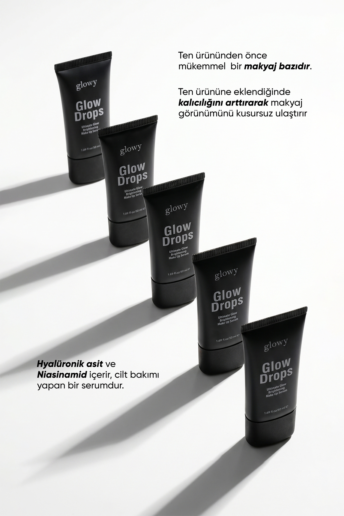Makyaj Serumu Işıltı Veren Aydınlatıcı Doğal Cilt Görünümü Glow Drops 50ml — رنگارنگ TYC4LKIRGN169023175995449 — تصویر 5 از 8