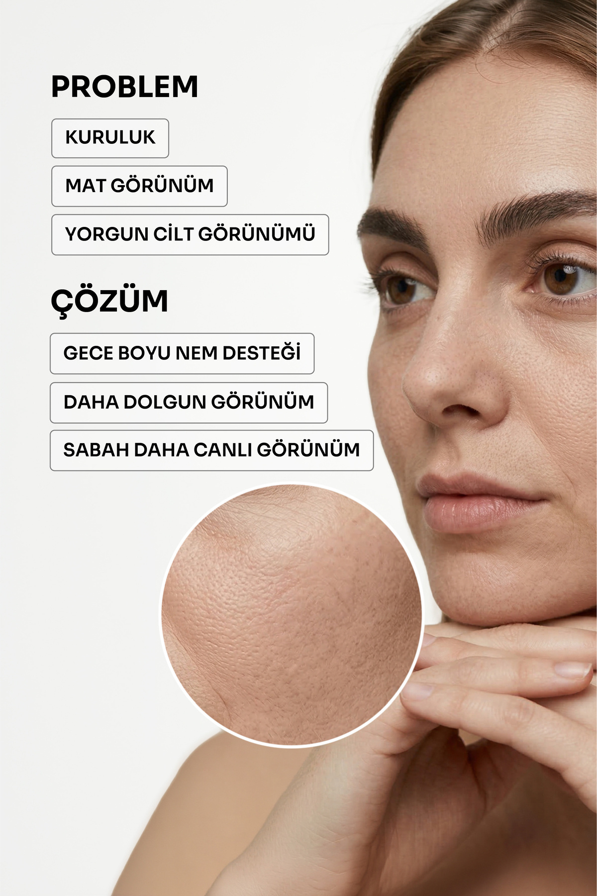Yoğun Nem ve Kolajen Gece Maskesi | Yaşlanma Karşıtı, Cilt Yenileyici, Dolgun ve Pürüzsüz Görünüm | 50 ml — Collagen Boost — تصویر 6 از 8