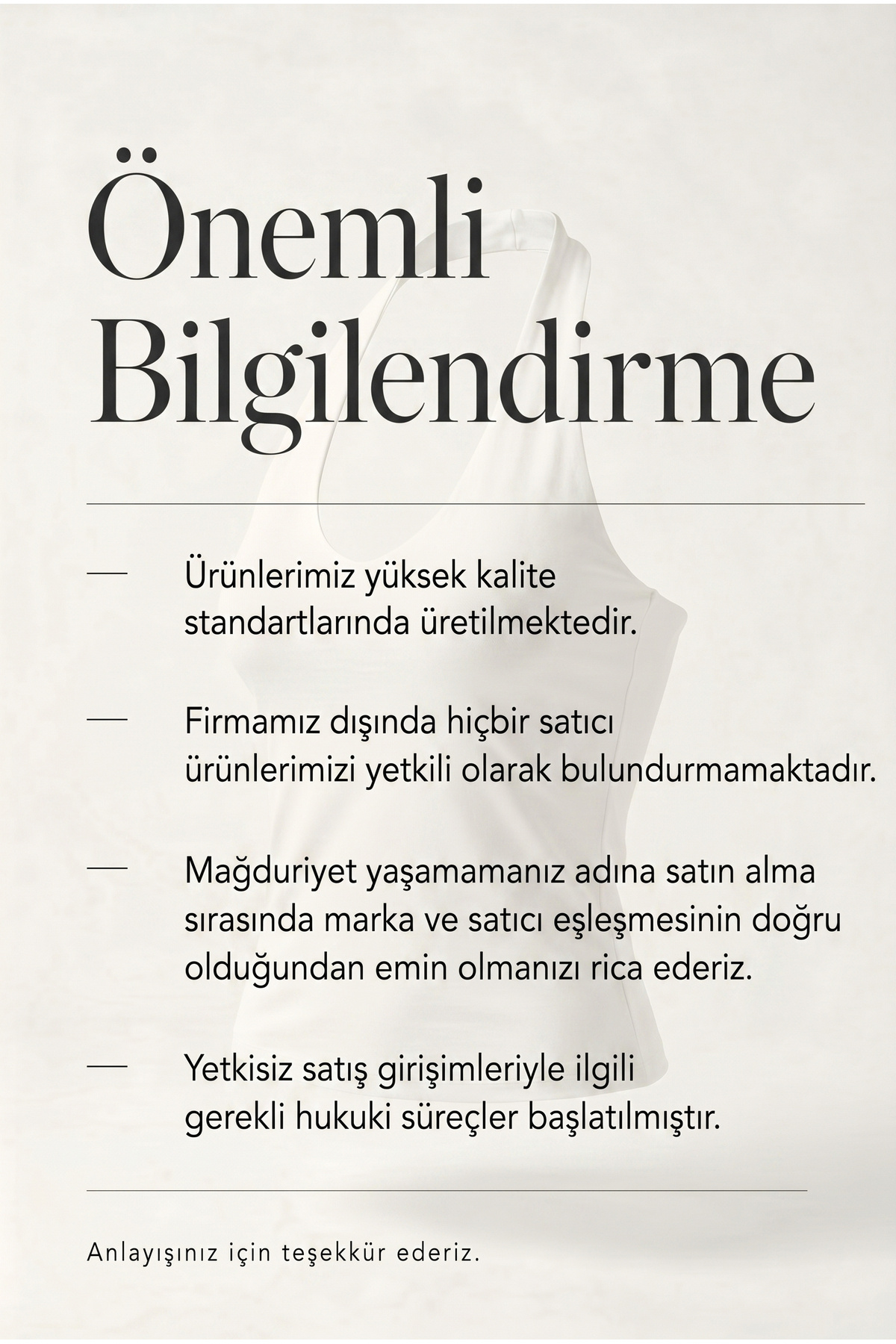 OLYNN  Tereyağı Sarı Ultra Premium Soft Halter Yaka Çift Kat Top Body - Görsel 4