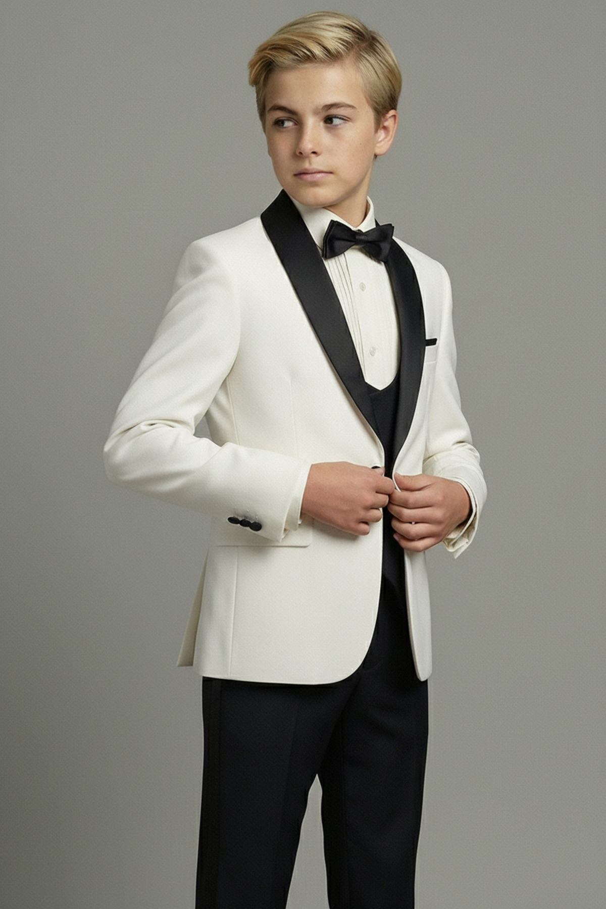 Doctor junior Boy's Tuxedo Suit Slim Fit / No Shirt