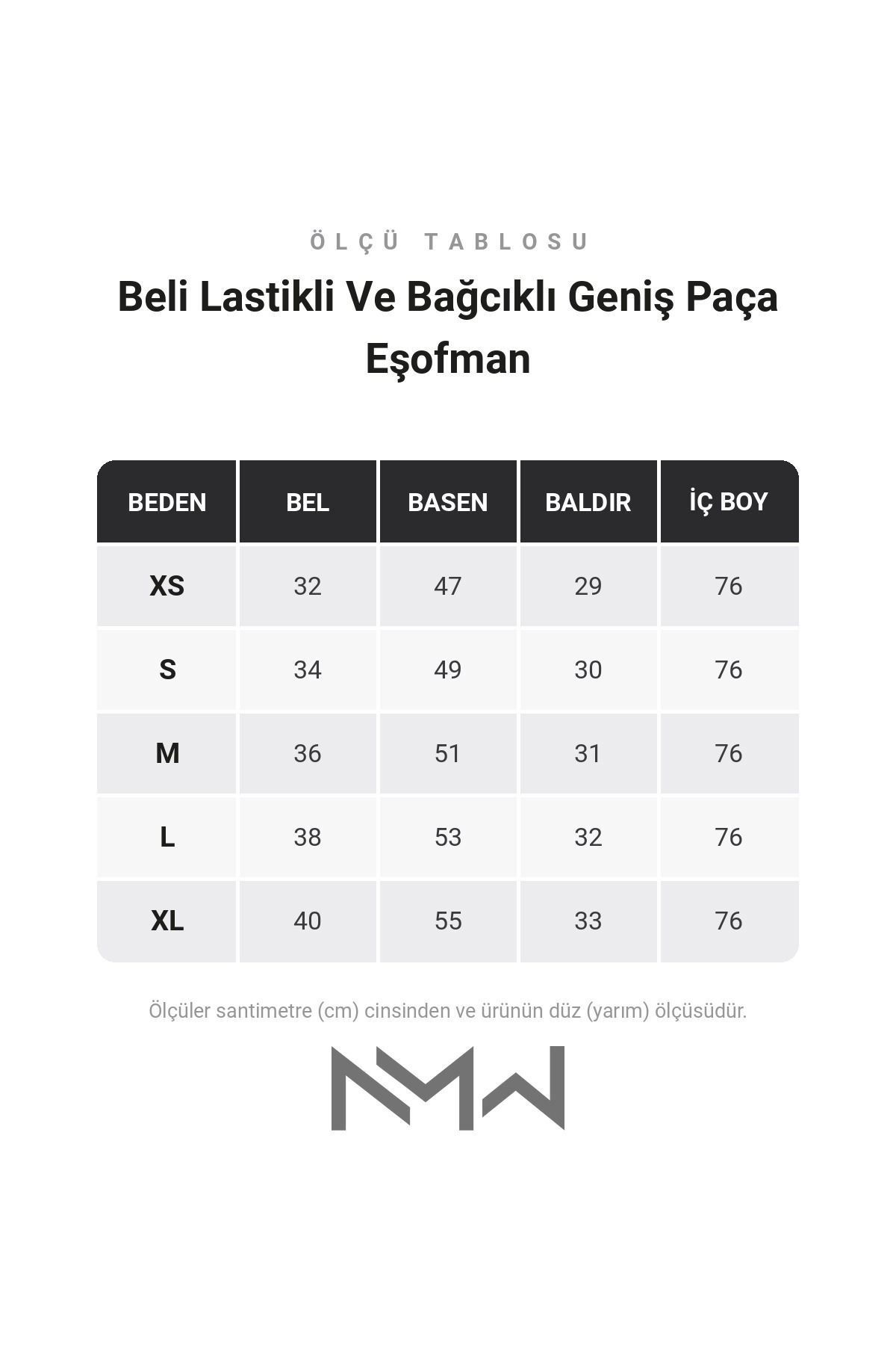 No Matter What Beli Lastikli Ve Bağcıklı Geniş Paça Eşofman görsel 3