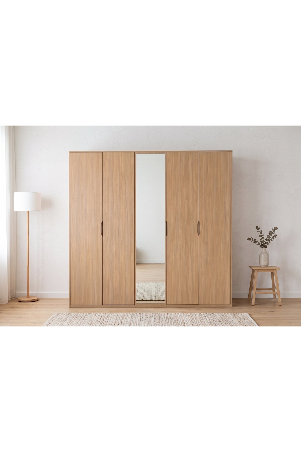 Vivense BOLD AYNALI GARDIROP, 5 KAPAKLI - Fiyatı, Yorumları
