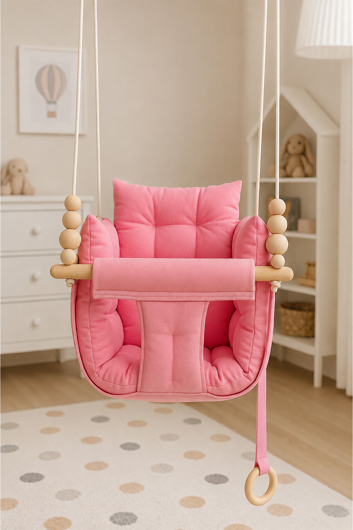 Fluffy Pink Swing