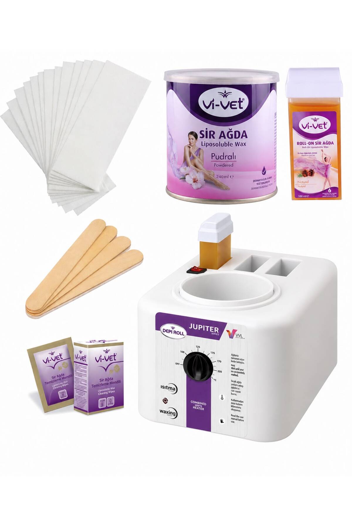 Vi-vet Jüpiter 3 1 Kombine Makine Set 1 Vivet Kartuş Ağda 1 Adet Vivet Kavanoz Ağda Hediye Ürünler — TYCPSZD2SN169718470486792