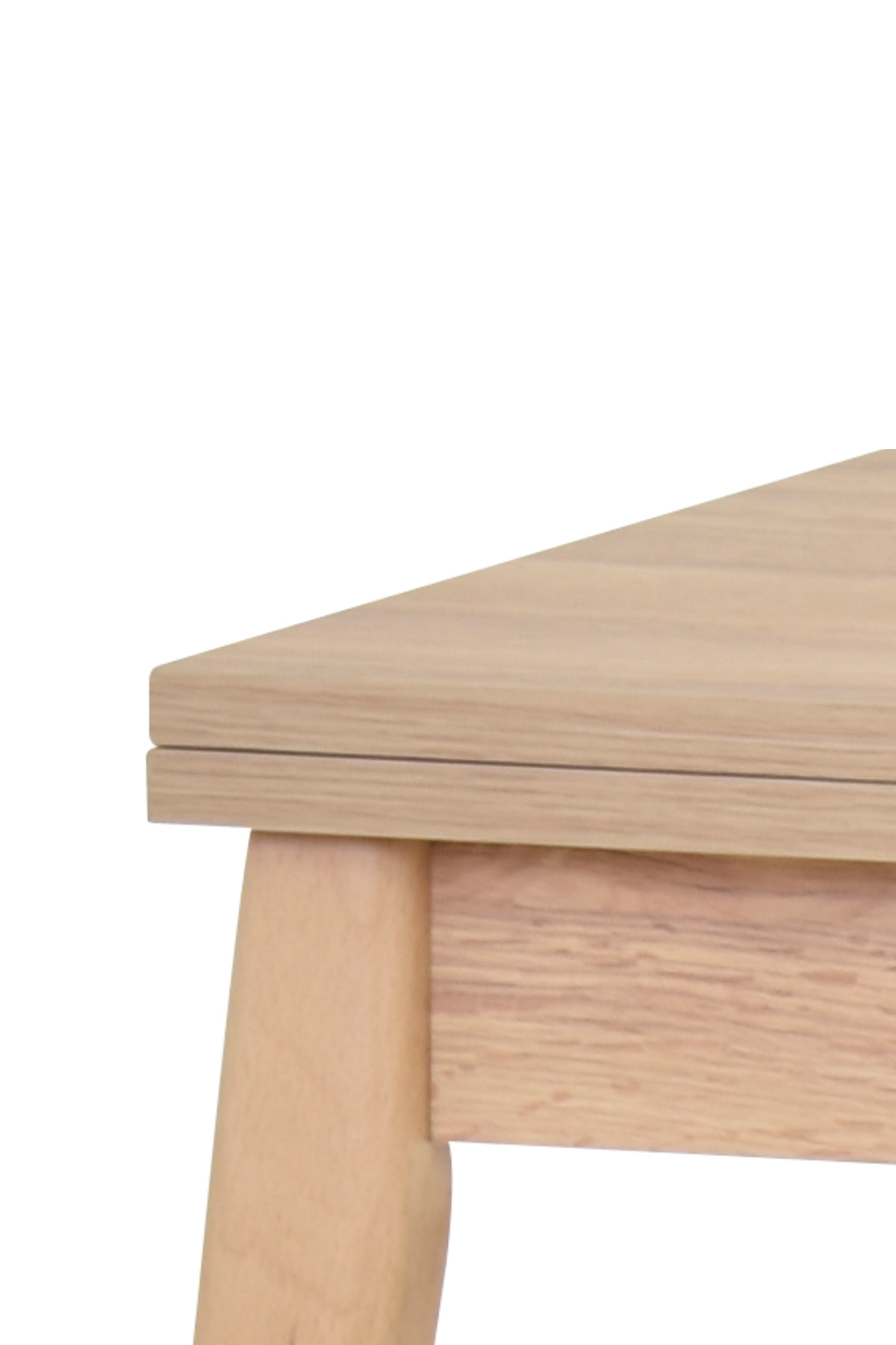 میز آشپزخانه چوبی تاشو ویلیزه آوانوس MDF - 70x70+70 (70x140) سانتیمتر