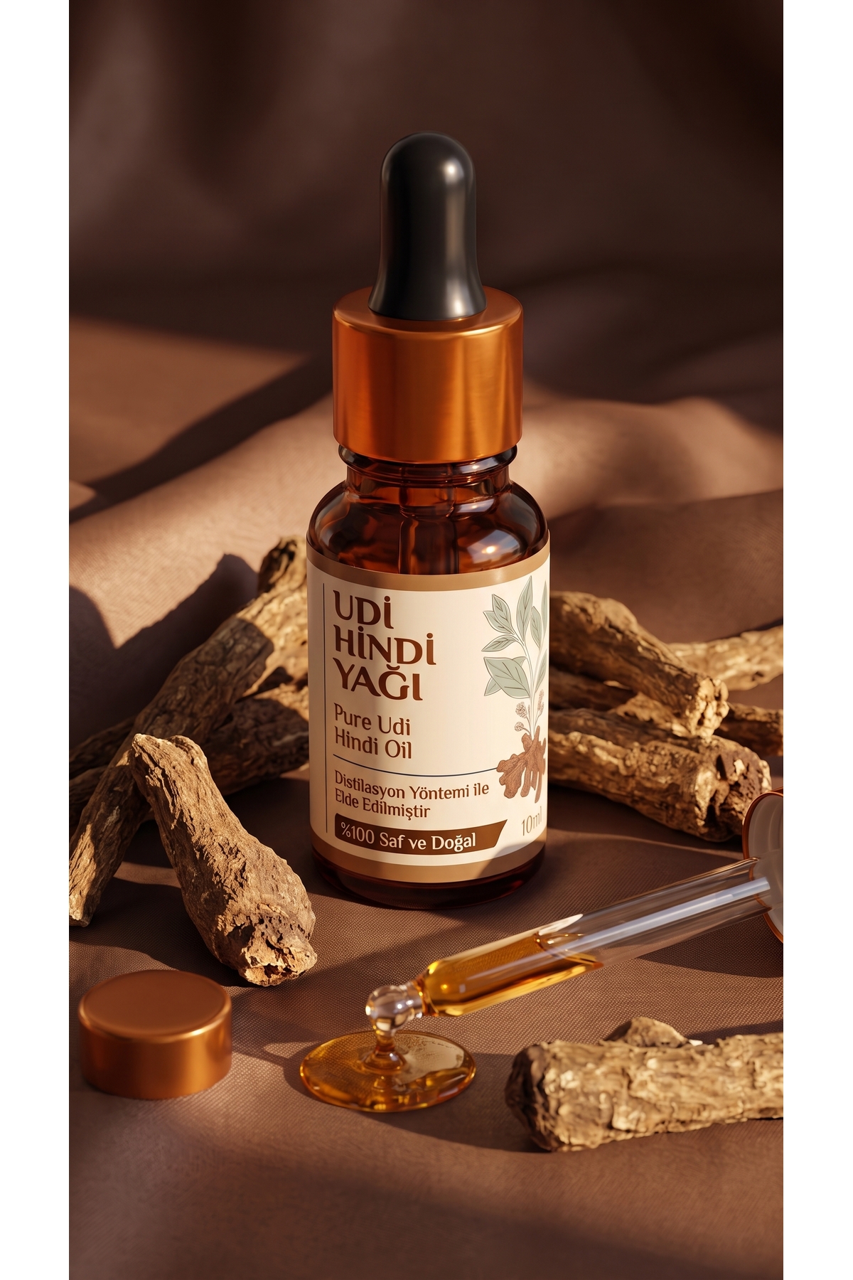 10 ml Udi Hindi Yağı / Udim Kostus Yağı / %100 Saf Ve Doğal — A1-UdiHindi-yag-10 — تصویر 4 از 8