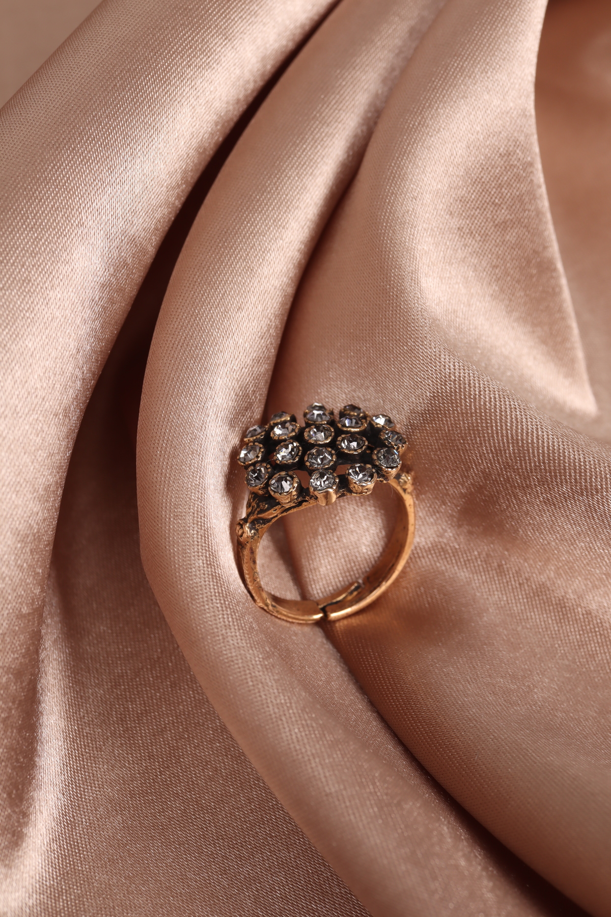 Anthracite Gemstone Authentic Ring