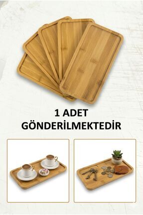 Reona 1 Adet Bambu Dikdörtgen Sunum ve Servis Tepsisi – Doğal Bambu Kahvaltı ...
