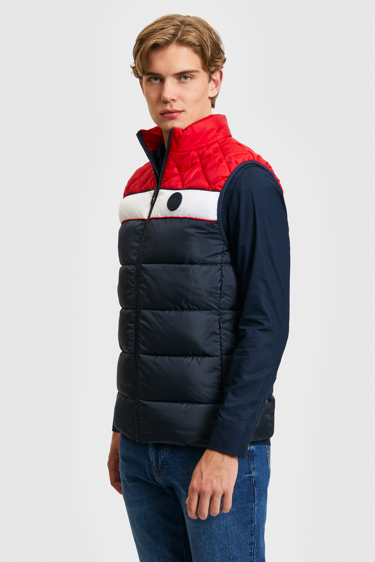 U.S. Polo Assn. Erkek Lacivert Yelek 50318835-VR033 görsel 3
