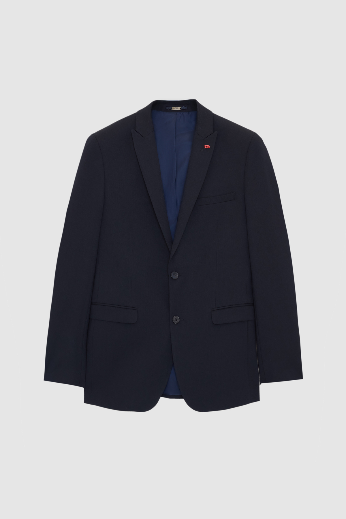 Twn Slim Fit Lacivert Armürlü Takim Elbise görsel 5