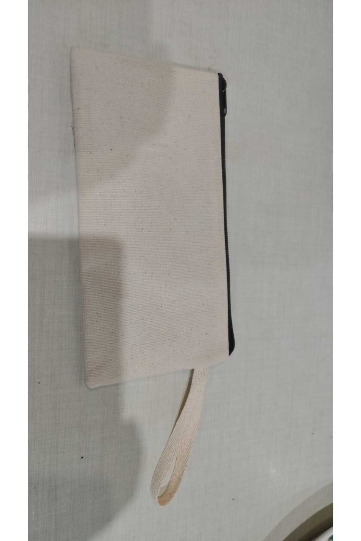 NURİYO Clutch Çanta Astarsız || 300 Gram Kanvas Kalemlik 11X21 Cm ( 10 Adet)