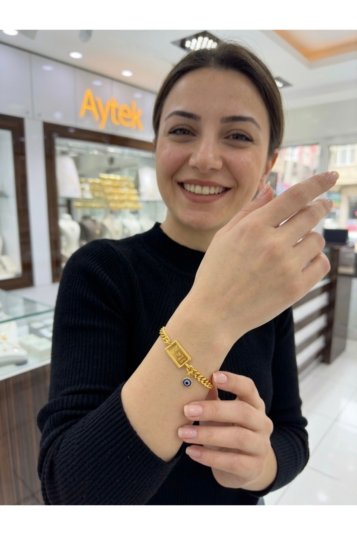 aytekgold 24 Ayar Gram Altınlı Gurmet Bileklik görsel 4