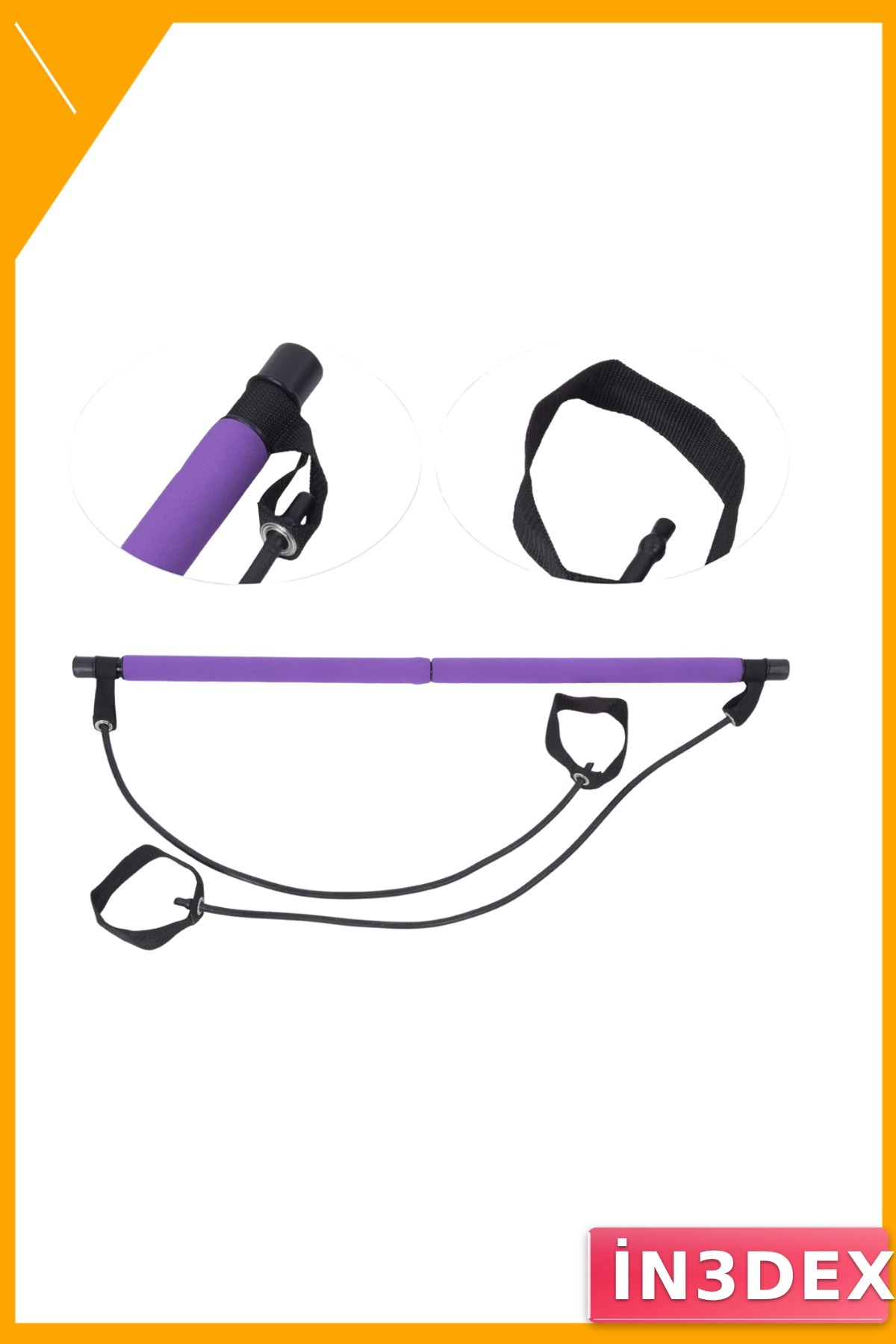 Pilates Bar Egzersiz Aleti Ev Sporu İçin Hafif Dayanıklı