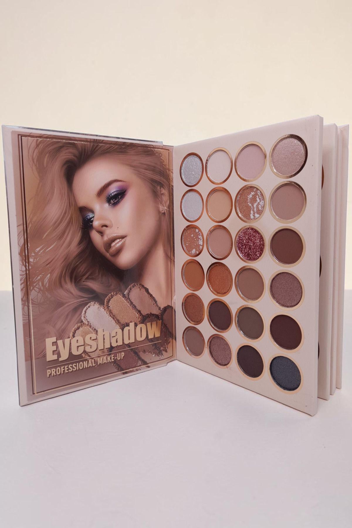 Göz Farı Highlighter Allık Kontür Pudra Bronzer İçeren Kitap Model 43 'lü Makyaj Kiti — ZRD113405 — تصویر 3 از 7