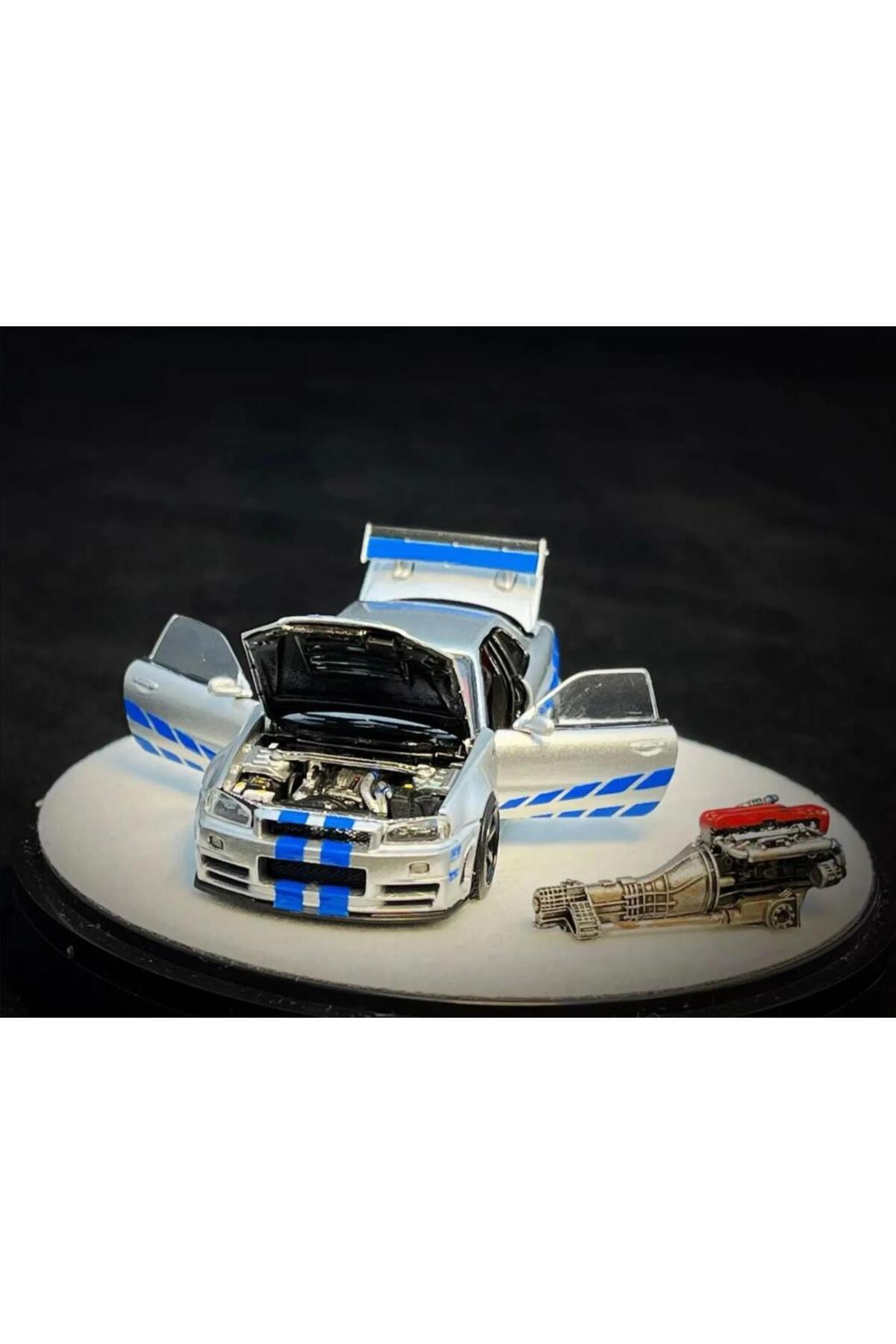 Tıfıl Toys Hobiez World 1:24 Metal Lisanslı Nissan Skyline GTR