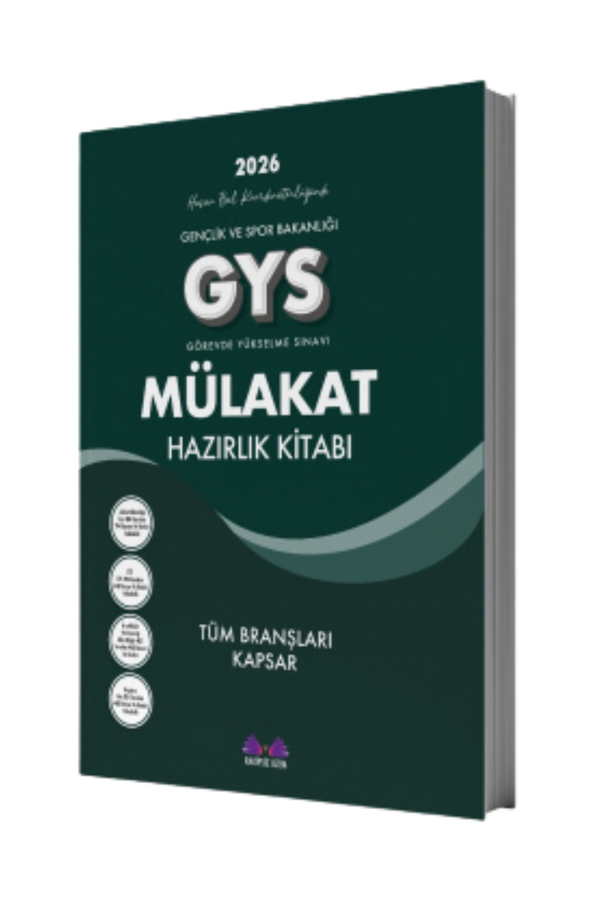Rakipsiz UZEM MÜLAKAT HAZIRLIK KİTABI GENÇLİK VE SPOR BAKANLIĞI