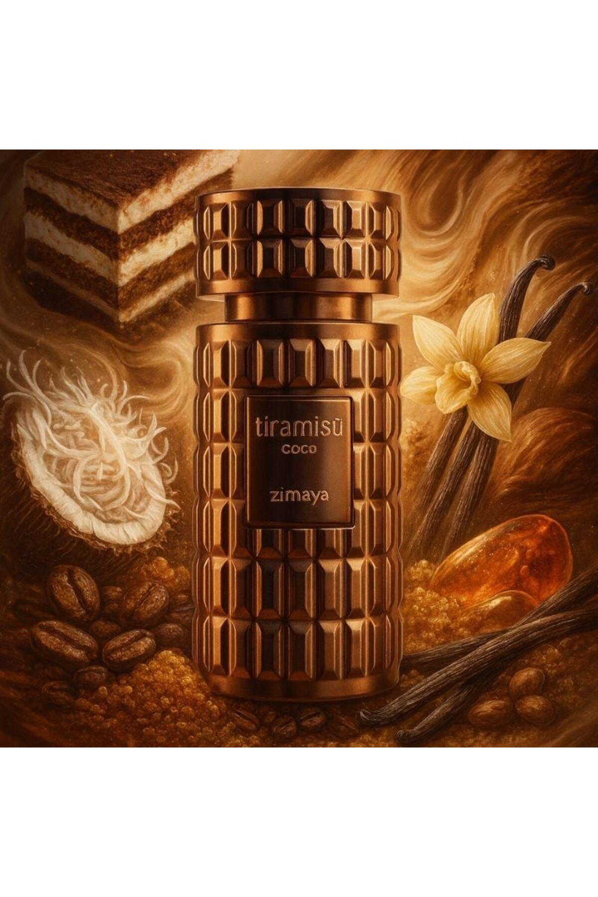 Zİmaya Tiramisu Coco Eau De Parfum 100 ML Unisex Parfüm - Fiyatı