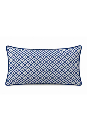 MODA CERO Çift Taraflı Marin Biyeli Kırlent Kılıfı 30x50 cm