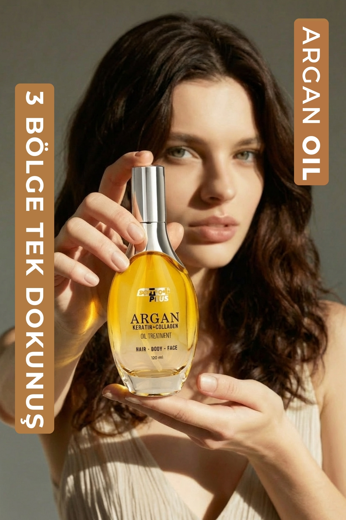 Softto Plus Argan İçerikli Saç Vücut ve Cilt Bakım Yağı 120 ml — pencereliargan120ml — تصویر 5 از 7