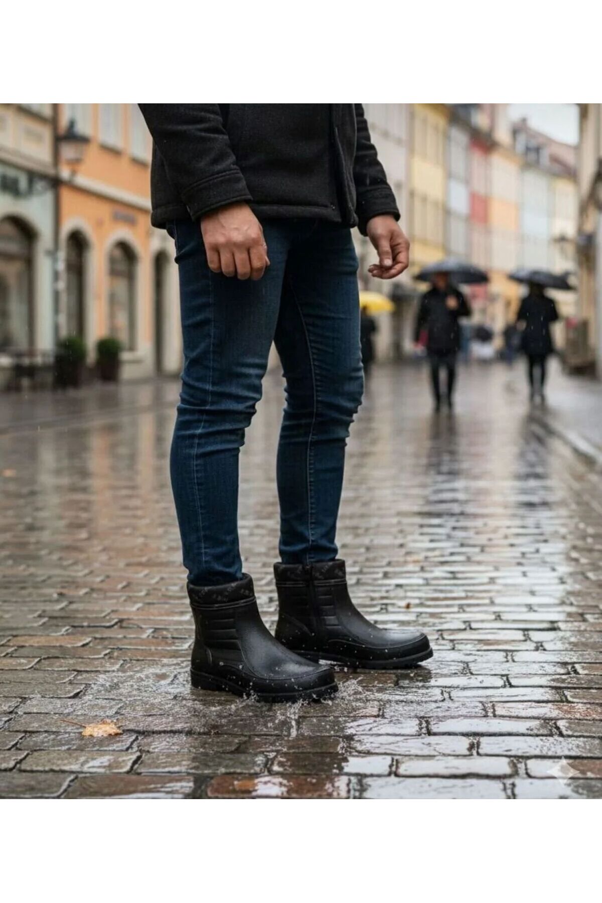 KANTEX Erkek Kar Botu, İçi Yünlü, Fermuarlı, Suya Dayanıklı, Kışlık Outdoor RCN50 görsel 4
