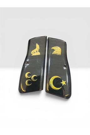 Browning (14'lü) modelleriyle uyumlu, sarı pirinç logolu özel seri bir pleksi...
