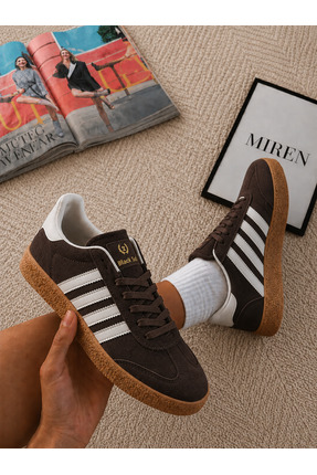 Black Sea Kadın Retro Sneaker Süet Günlük Spor Ayakkabı