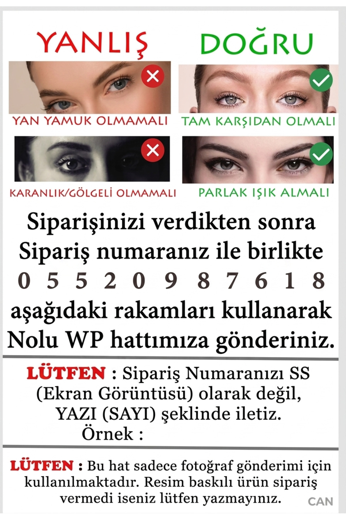Craftlazer Kişiye özel göz baskılı erkek cüzdan görsel 2