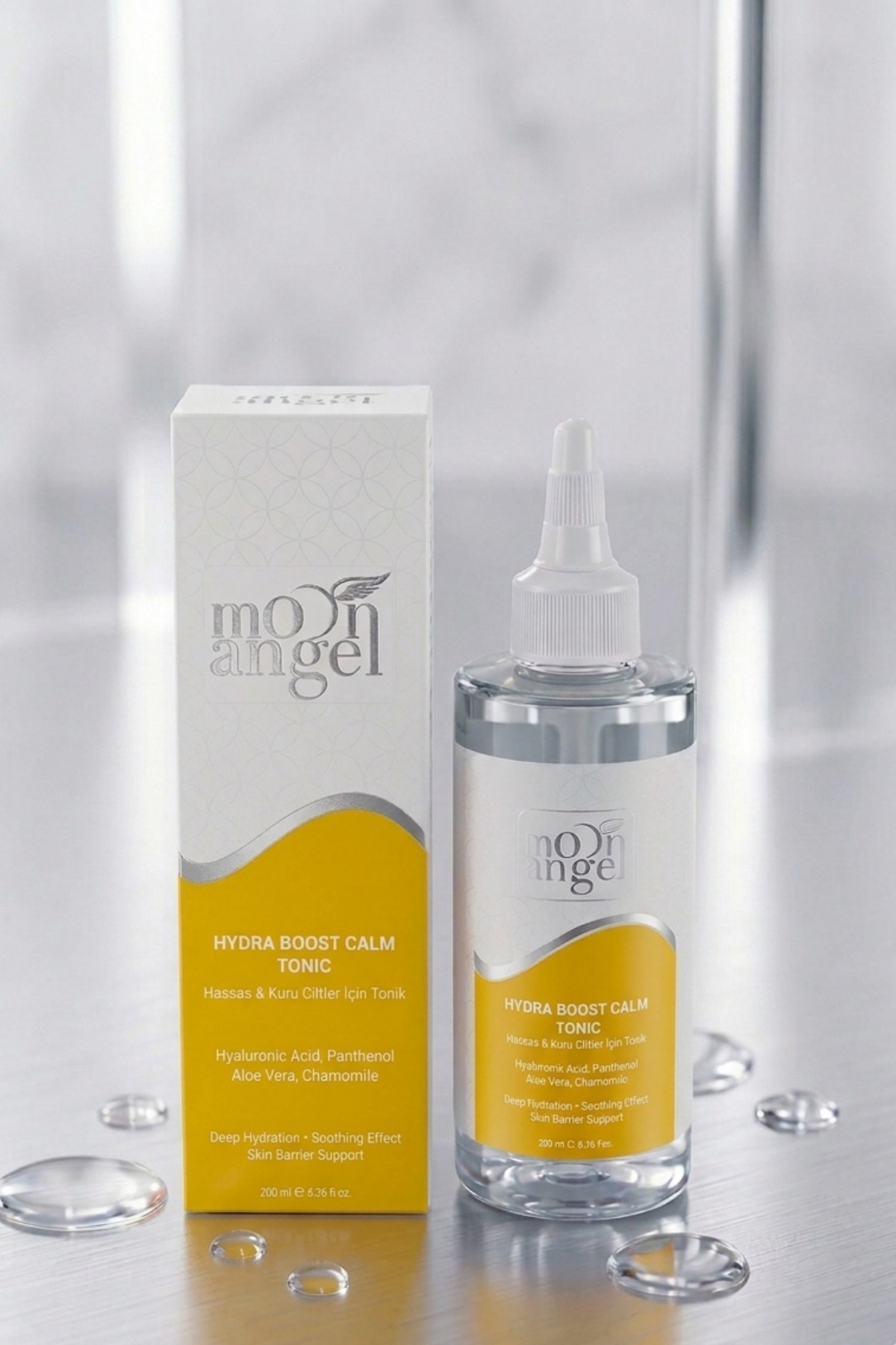 Hydra Boost Tonik Hassas & Kuru Ciltler İçin Yatıştırıcı Yüz Toniği (Hyaluronic Acid & Panthenol) 200 ml — görsel 1
