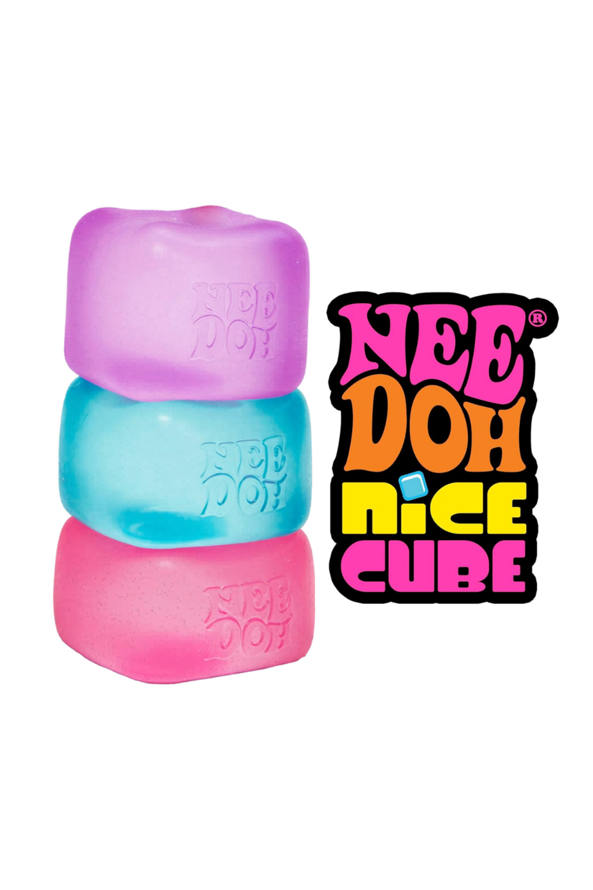 Schylling NeeDoh Nice Cube Super Solid Squish - Purple - Fiyatı