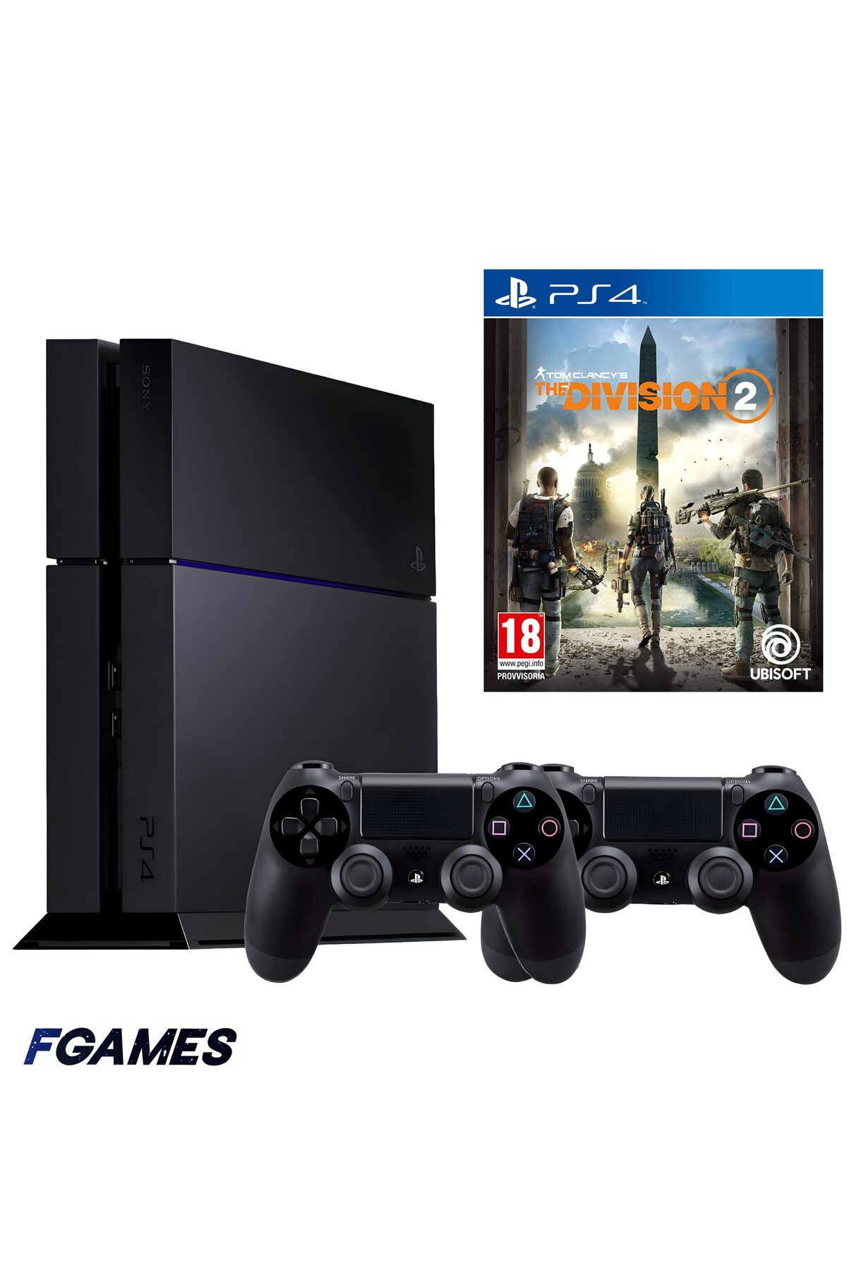 Sony Consola Playstation 4 Ps4 500gb + Doua Controllere + Tom