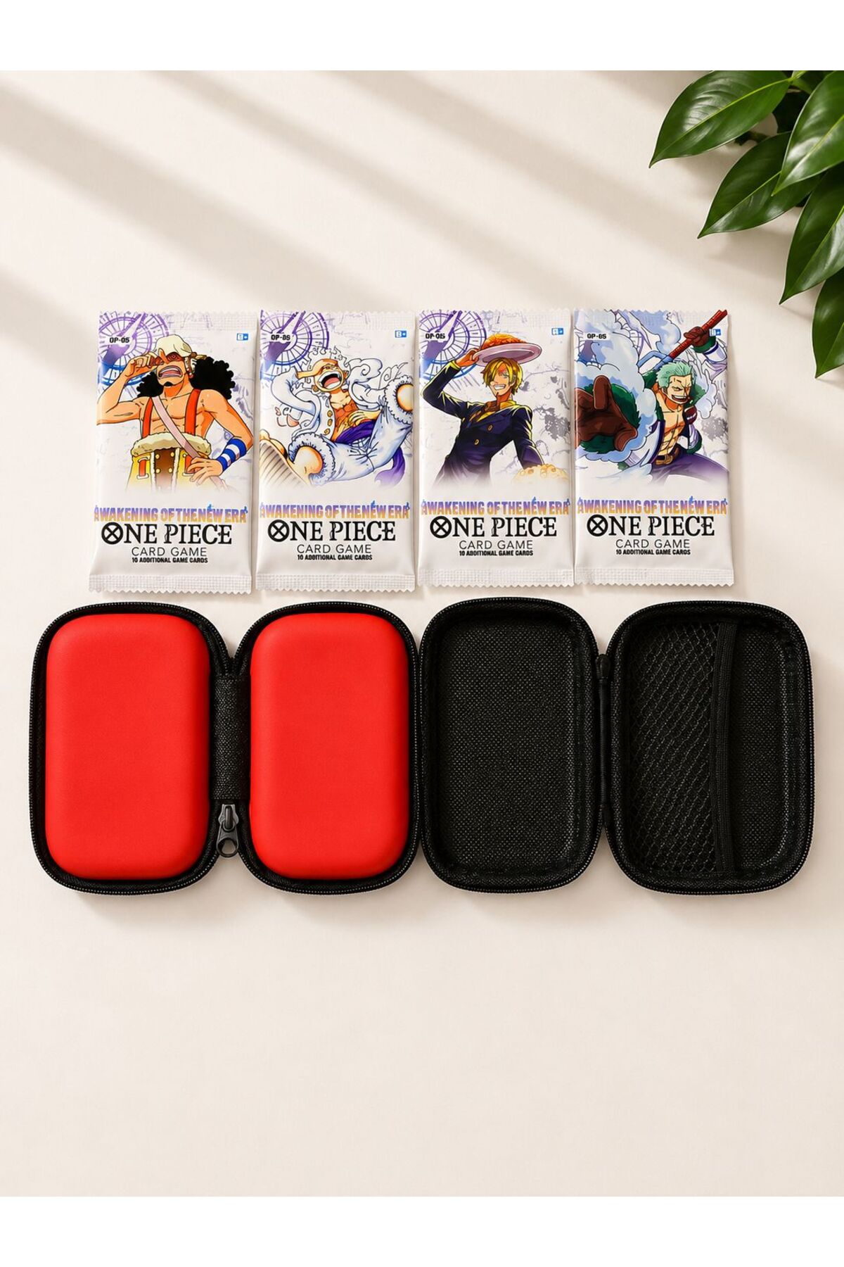 CANTEX TECH One Piece Card Game Booster 4 WHİTE Pack 4 Paket
