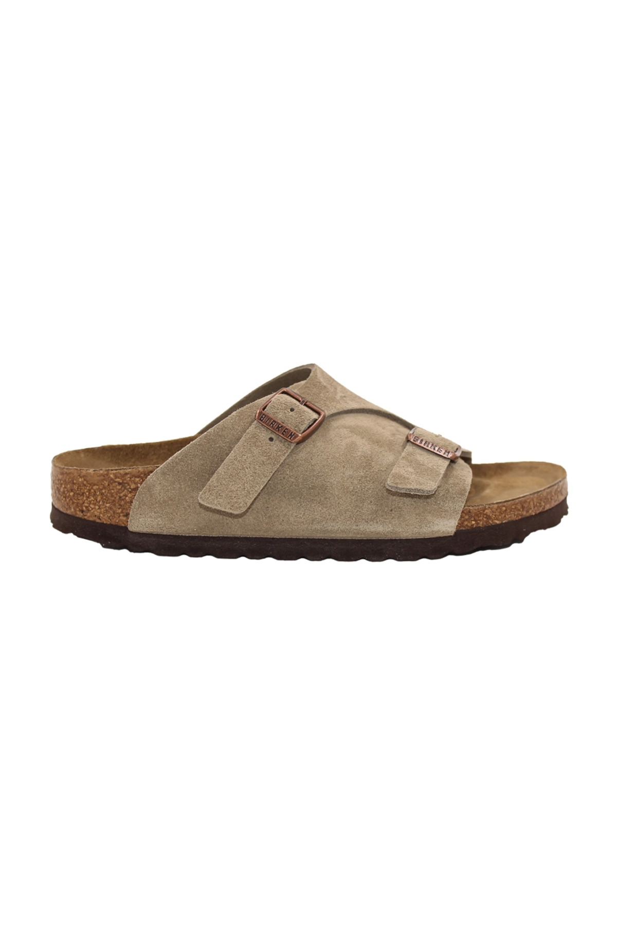 دمپایی یونیسکس قهوه‌ای روشن جاست‌پ، مدل Bs 50463، زوریخ بیرکن استاک دمپایی Birkenstock