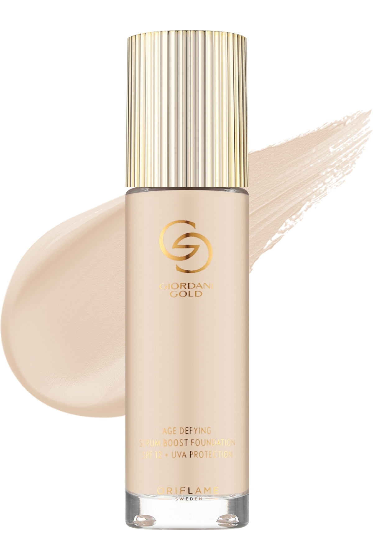 Oriflame giordani gold age defying serum boost foundation