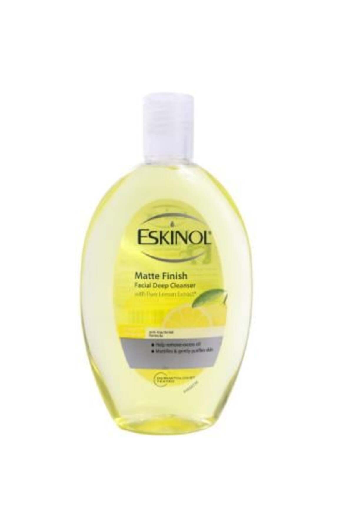 Eskinol اسكينول منظف لبشرة الوجه ليمون اصفر - 225 مل