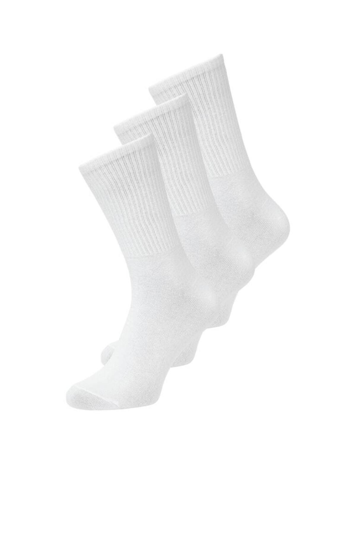 جوراب مردانه تنیس ژاکارلز 3 بسته 12260081 جک اند جونز جوراب ورزشی Jack & Jones