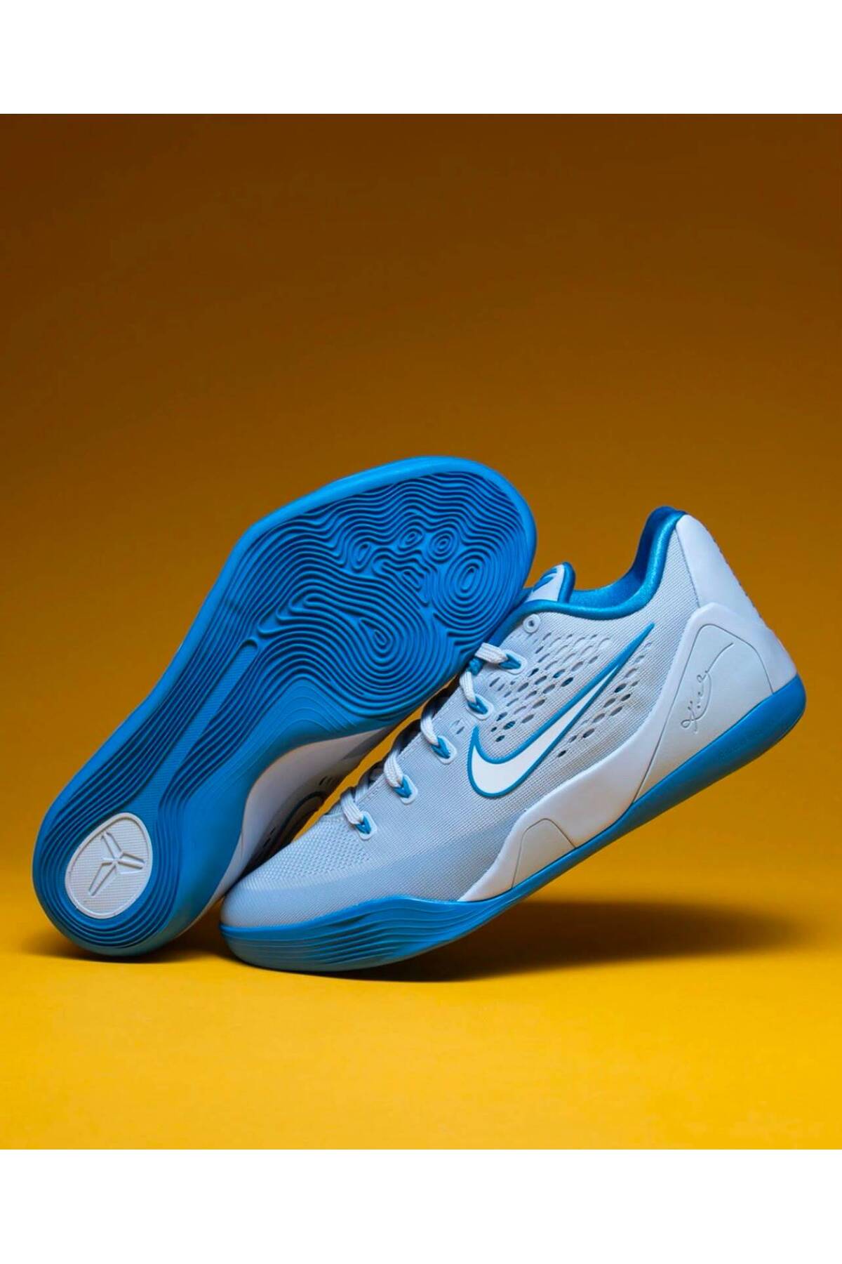 Nike Kobe 9 Low ELİTE Basketbol Ayakkabısı (GS) “Hydrogen Blue”-SPORTXSTORE