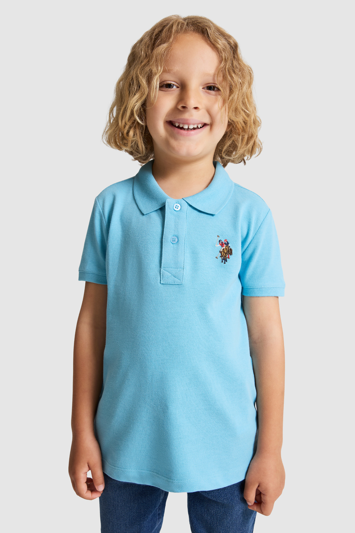 پولوشرت پسرانه یقه پلو | یو اس پولو U.S. Polo Assn. 50325608 TR - تصویر 3