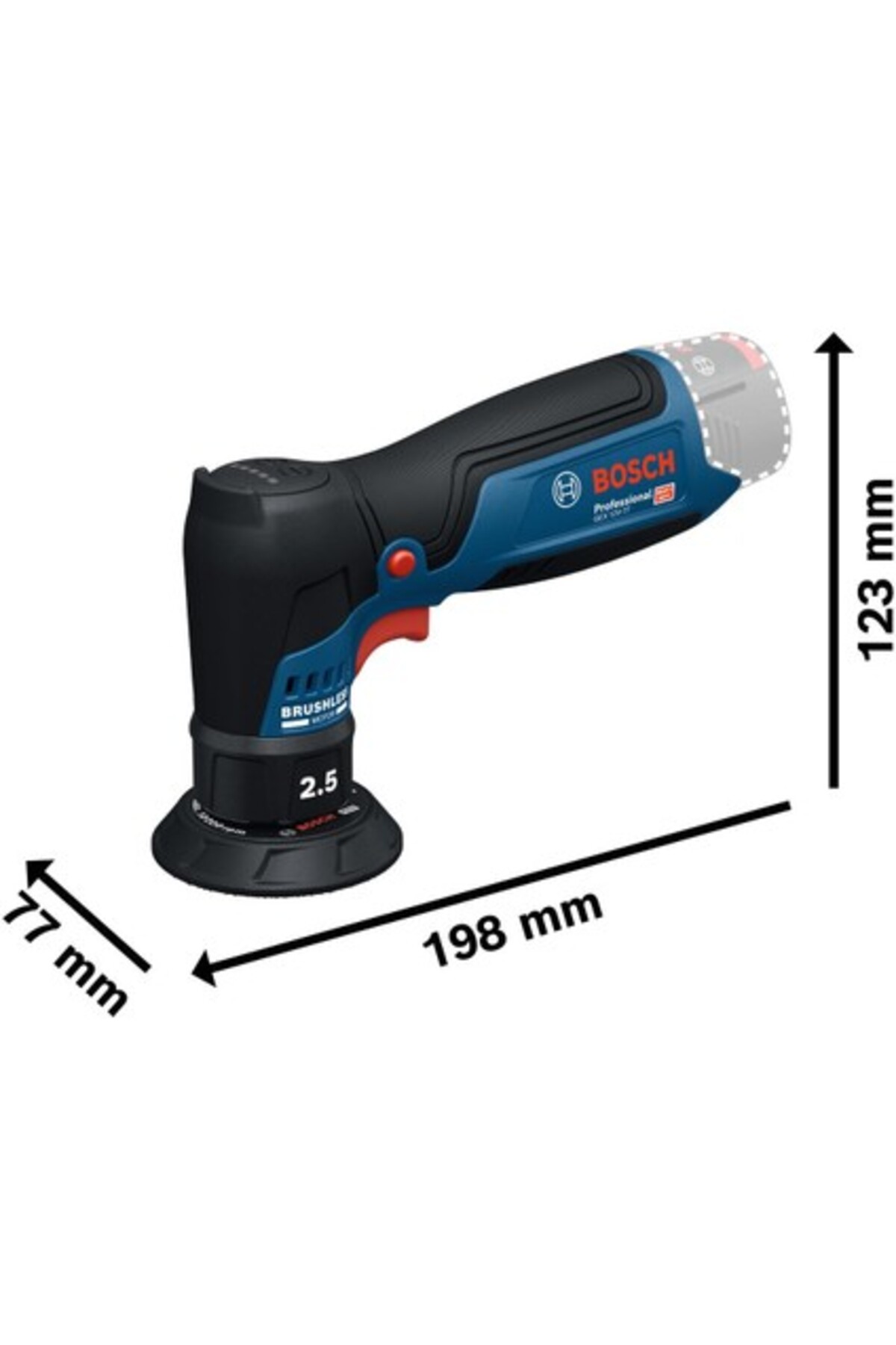 Bosch Gex 12V-77 Eksantrik Zımpara Makinesi Solo - Fiyatı, Yorumları