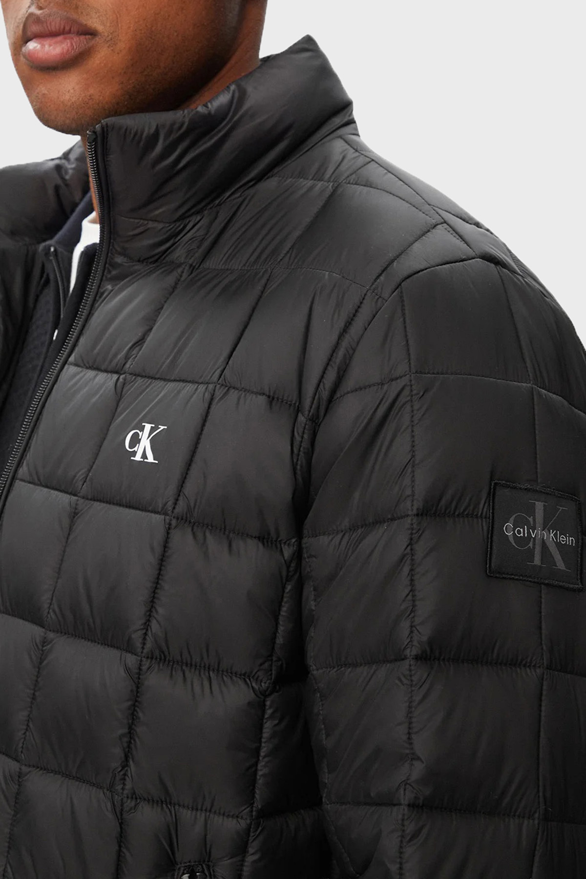 Kapitoneli Dik Yaka Su İtici Mont LV04RG506GUB1 Erkek MONT LV04RG506G UB1 — مشکی — تصویر 3 از 5