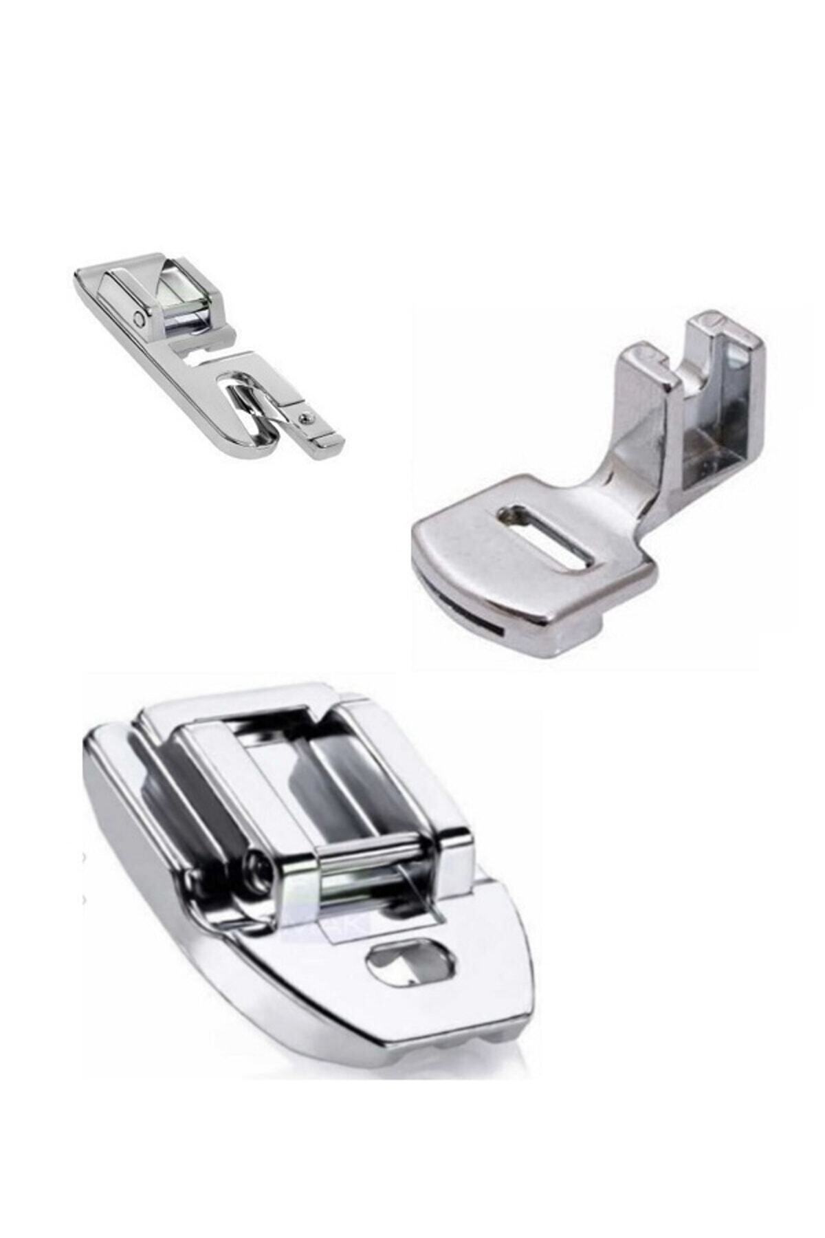 3-Piece Leg Set (Curling, Shirring, Hidden Zipper Feet in One) Singer Zetina Janome Bernina Brother Compatible