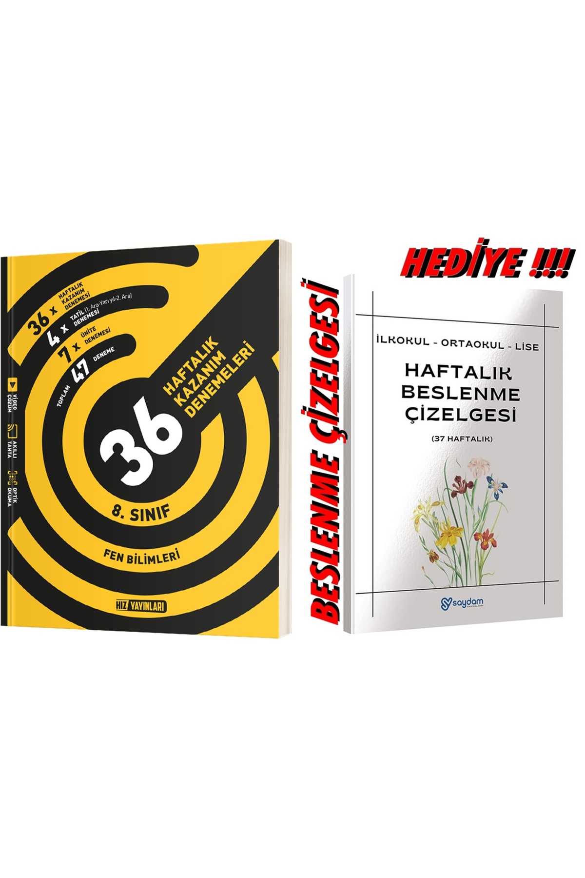 Hız Yayınları 8.SINIF LGS 2027 MÜFREDAT FEN BİLİMLERİ 36 HAFTALIK