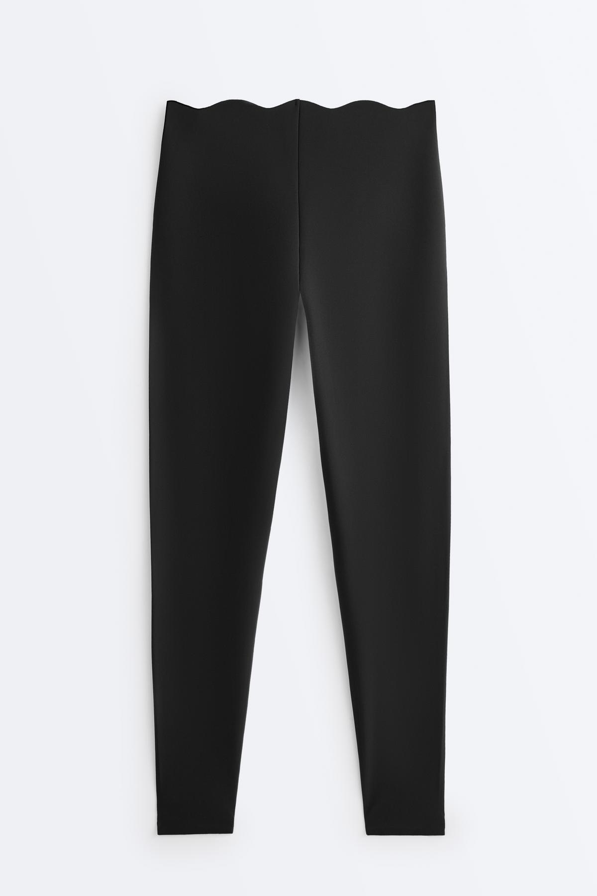 Oysho High rise Compressive core control bilek hizasında tayt görsel 6