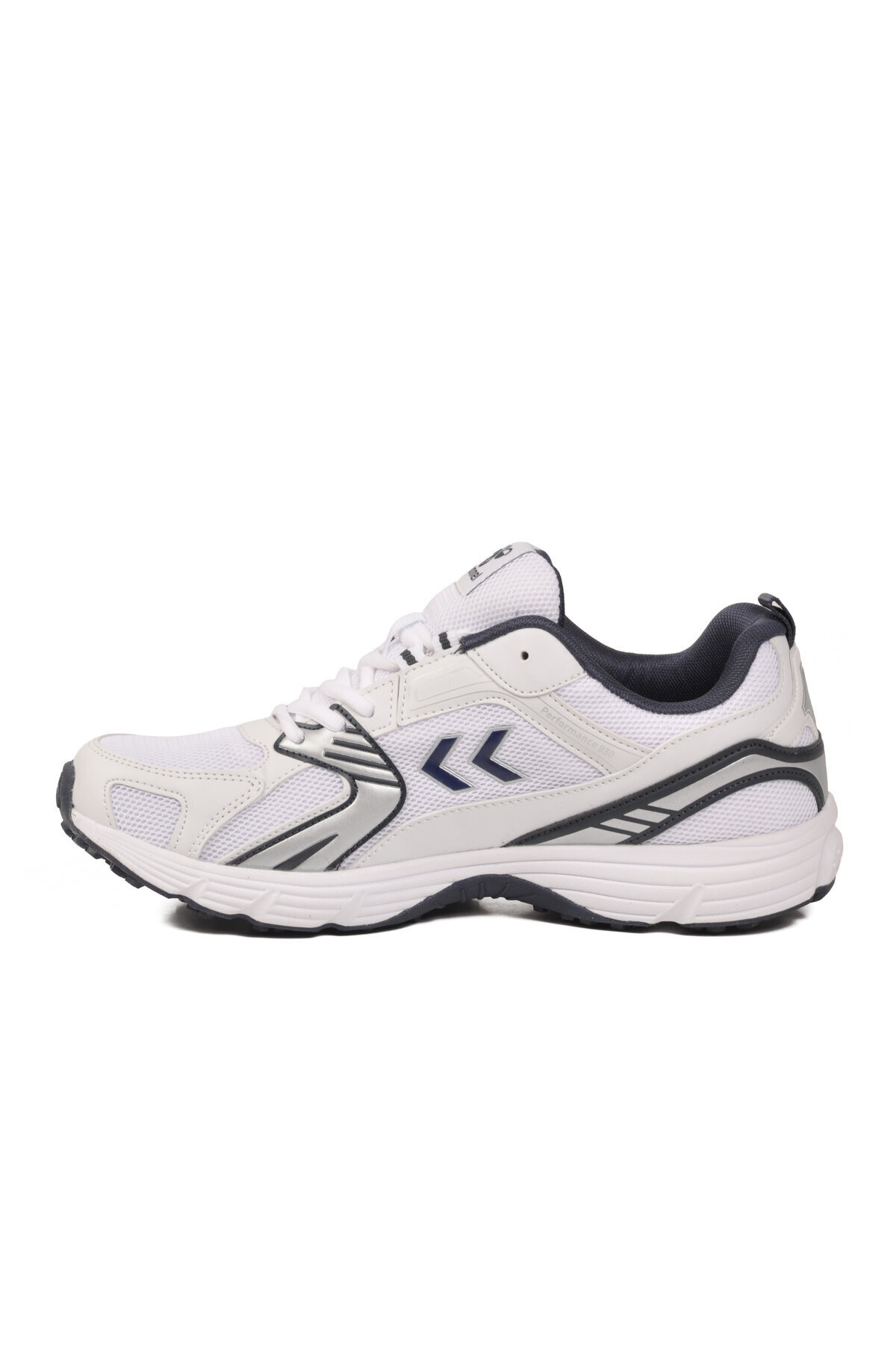 hummel Beyaz-Lacivert Nefes Alabilen File Detaylı Hafif Taban Erkek Yürüyüş ve Spor Ayakkabı Sneaker Hml 930 görsel 5
