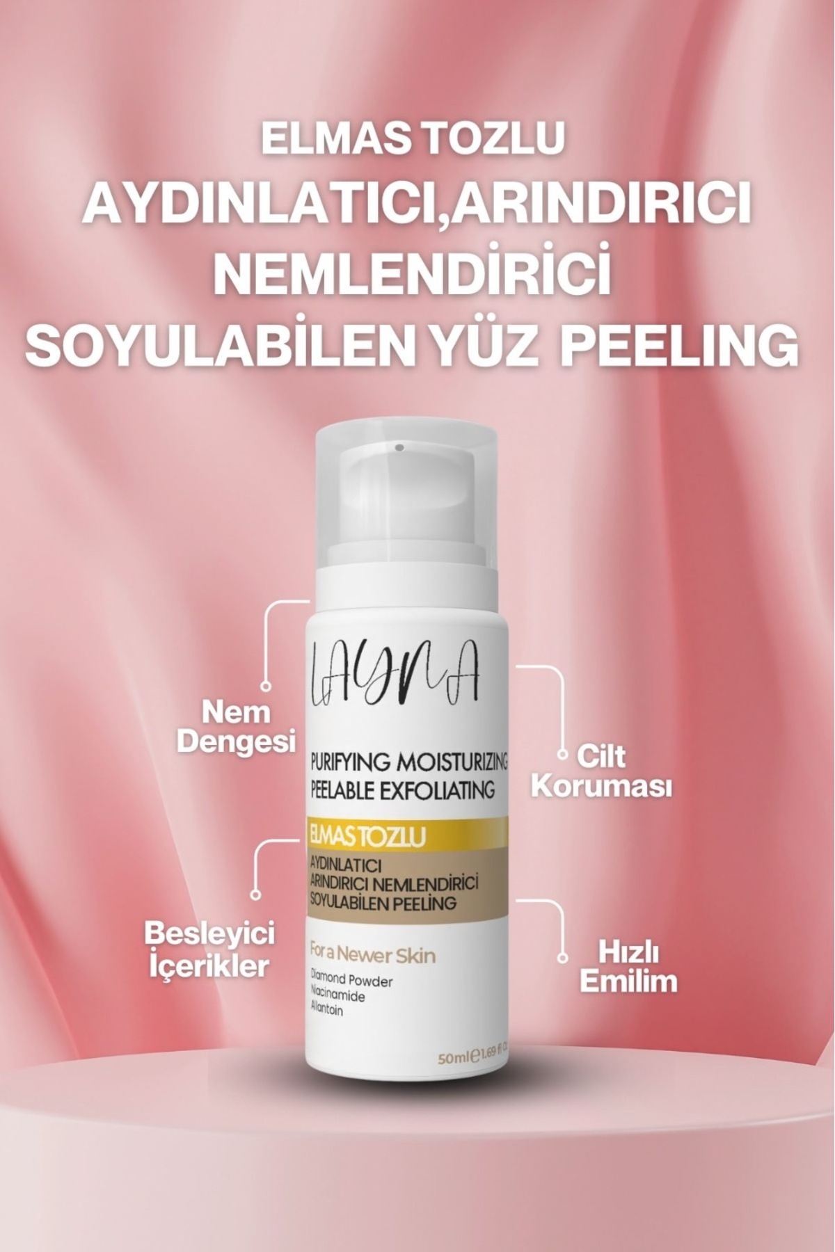 Arındırıcı ve aydınlatıcı yüz peeling — 05