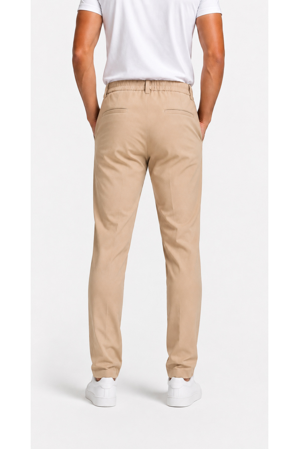 erkek jogger pantolon — بژ pntln27 — تصویر 3 از 6