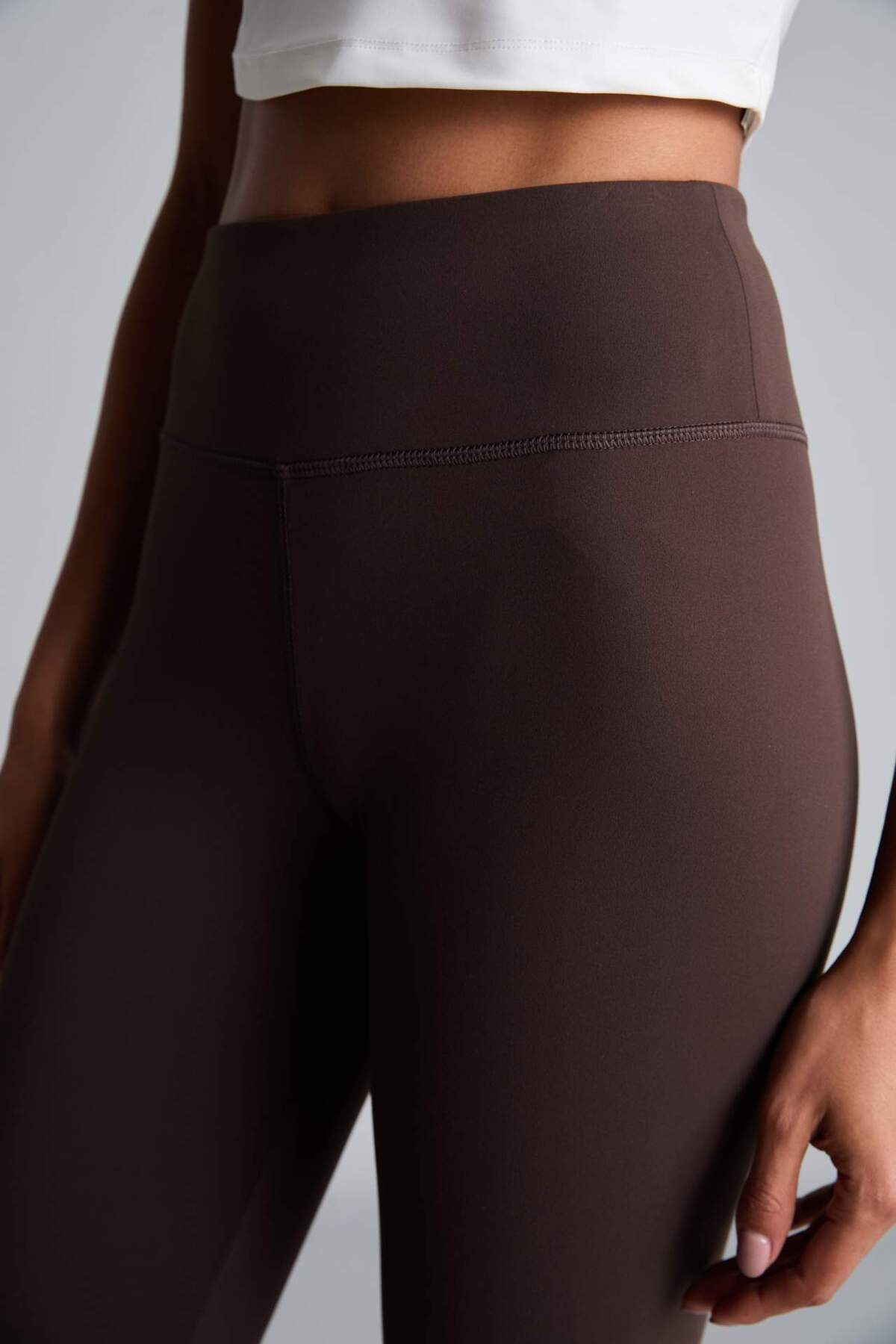 DeFacto Ultra Yumuşak Beli Saran Sporcu Tayt H5291AX26AU görsel 4