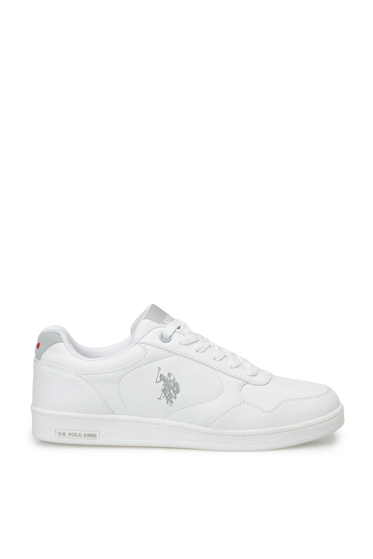 U.S. Polo Assn. Fran Rahat Düz Taban Günlük Kadın Sneaker Spor Ayakkabı Beyaz görsel 2