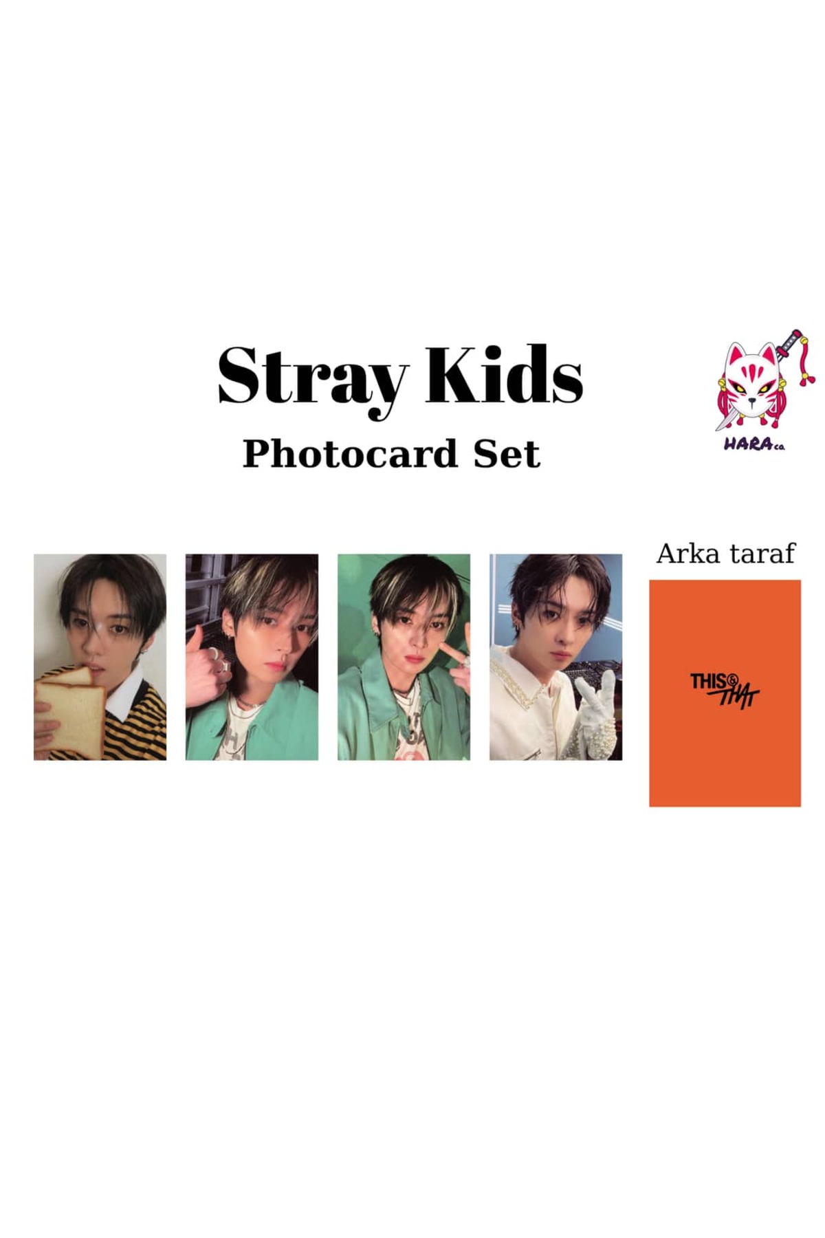 Hara Company Stray Kids KPOP Grubu This & That Albümü Lee Know