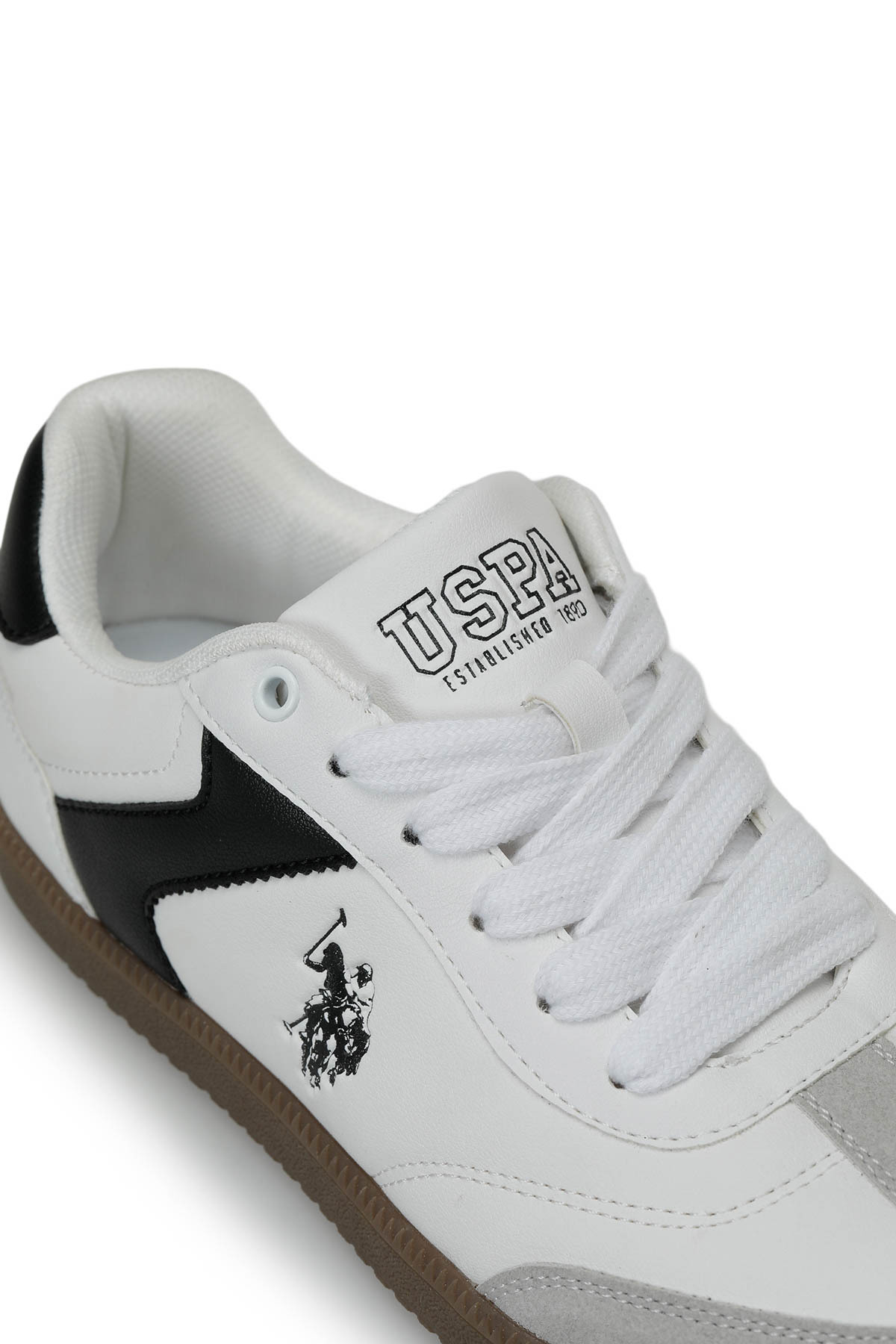 U.S. Polo Assn. SORE PU Beyaz Kadın Sneaker görsel 7